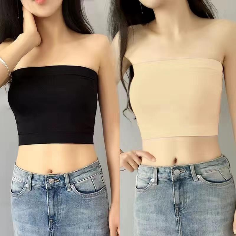 カップなし ブラジャー チューブトップブラ 下着 肩紐なし チューブトップブラ 無地 レディース 長め Dj 株式会社heme Heme 通販 Yahoo ショッピング