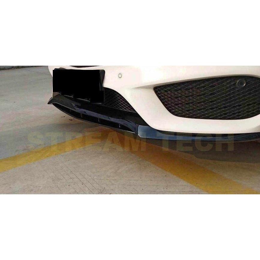 BENZ メルセデス ベンツ W205 C205 S205 A205 Cクラス 前期 AMGスポーツモデル用 エディション1タイプ 艶有ブラック フロントスポイラー リップスポイラー 人気 ベンツ 前期 AMGスポーツモデル用 艶有ブラック W205/C205/S205/A205