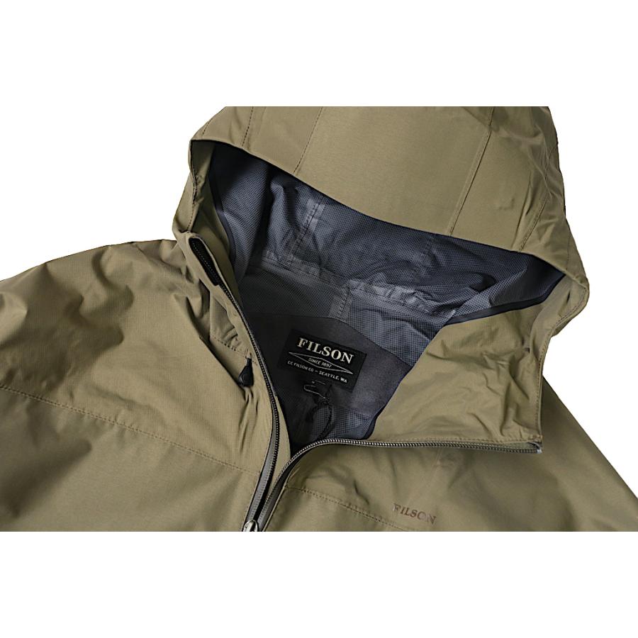 フィルソン FILSON 20145778 メンズ  スウィフトウォーター レイン ジャケット フィールドオリーブ｜hemingwayclothing｜04