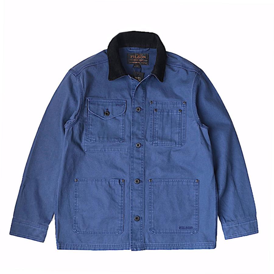 フィルソン FILSON 20307431 ラスティック キャンバス バーン コート インディゴ フィールドジャケット 2026年 春夏モデル | FILSON