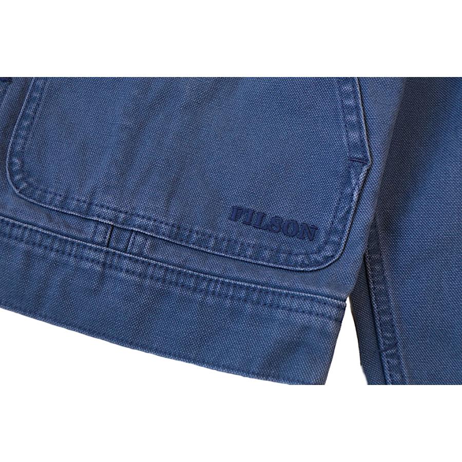 フィルソン FILSON 20307432 ラスティック キャンバス ショート クルーザー ジャケット インディゴ フィールドジャケット 2026年 春夏モデル | FILSON | 06