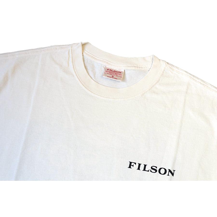 フィルソン FILSON 20310332 メンズ シーニック グラフィック Tシャツ バスウッド(クリーム系) 半袖 2026年 春夏モデル | FILSON | 02