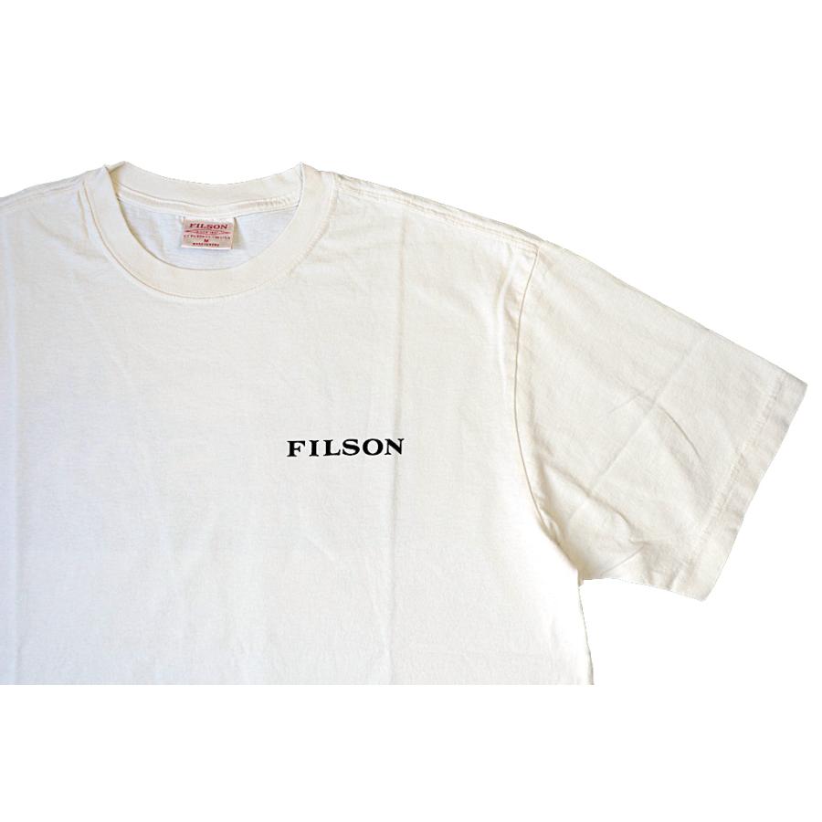 フィルソン FILSON 20310332 メンズ シーニック グラフィック Tシャツ バスウッド(クリーム系) 半袖 2026年 春夏モデル | FILSON | 04