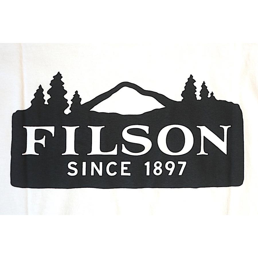 フィルソン FILSON 20310332 メンズ シーニック グラフィック Tシャツ バスウッド(クリーム系) 半袖 2026年 春夏モデル | FILSON | 05