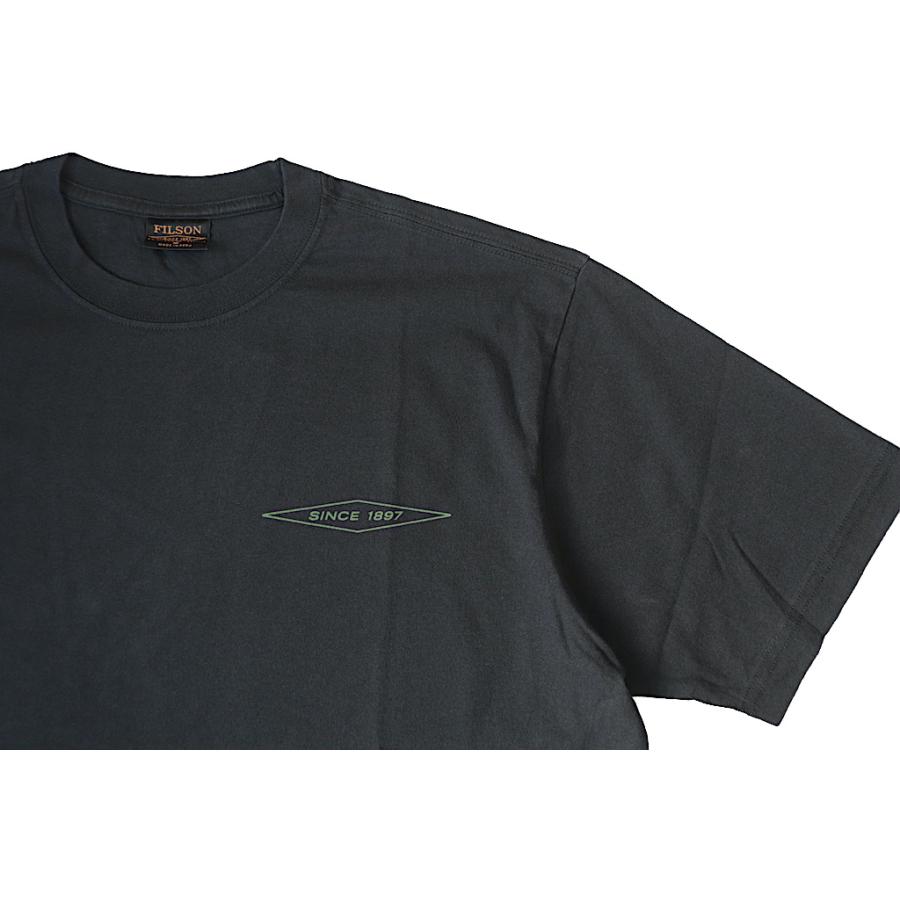 フィルソン FILSON 20312128 メンズ ダイヤモンド グラフィック Tシャツ ブラック 半袖 2026年 春夏モデル  [new] | FILSON | 03
