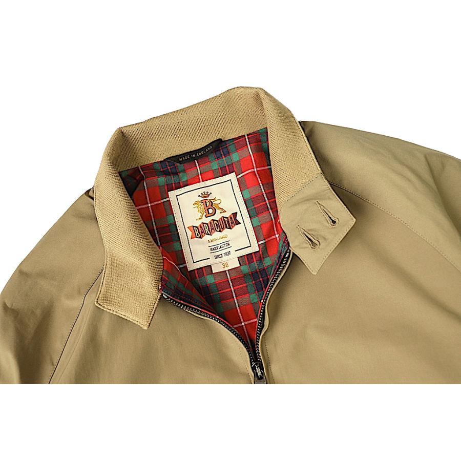 バラクータ BARACUTA メンズ G9 バラクータクロス レギュラーフィット オリジナル クラシック タン スイングトップ 英国製｜hemingwayclothing｜04