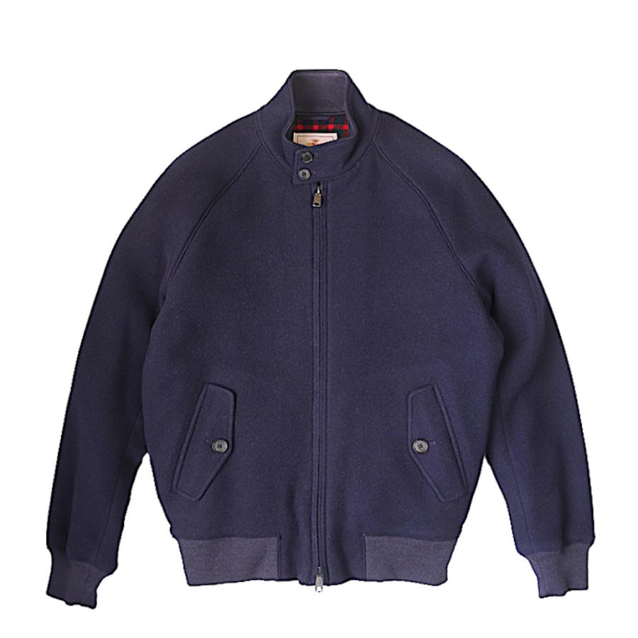 BARACUTA バラクータ G9 ダブル ウール ネイビー ハリントン BARACUTA バラクータ G9 ダブル ウール ネイビー ハリントン