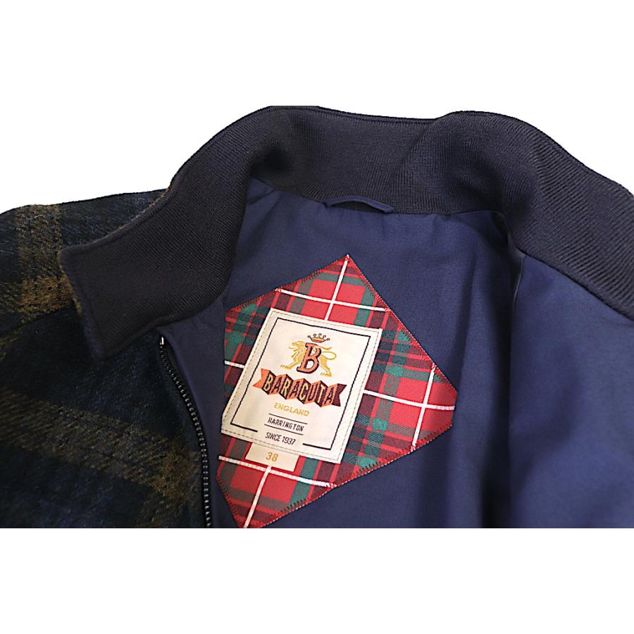 BARACUTA バラクータ アンパデッド パターン ウール G9 チェック BARACUTA バラクータ アンパデッド パターン ウール G9 チェック