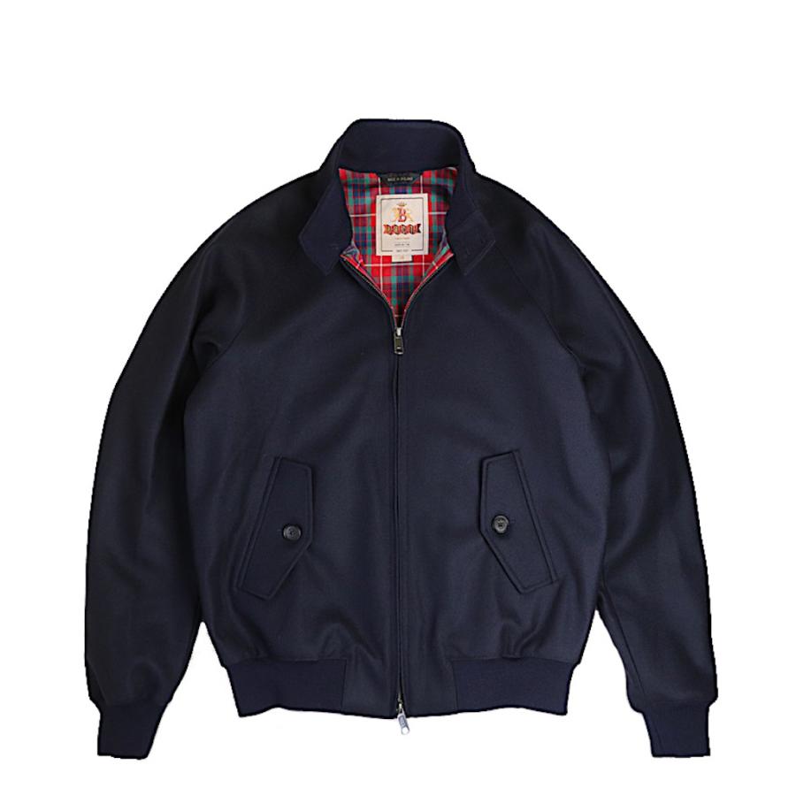 BARACUTA バラクータ メルトン G9 アンパデッド ディープブルー 