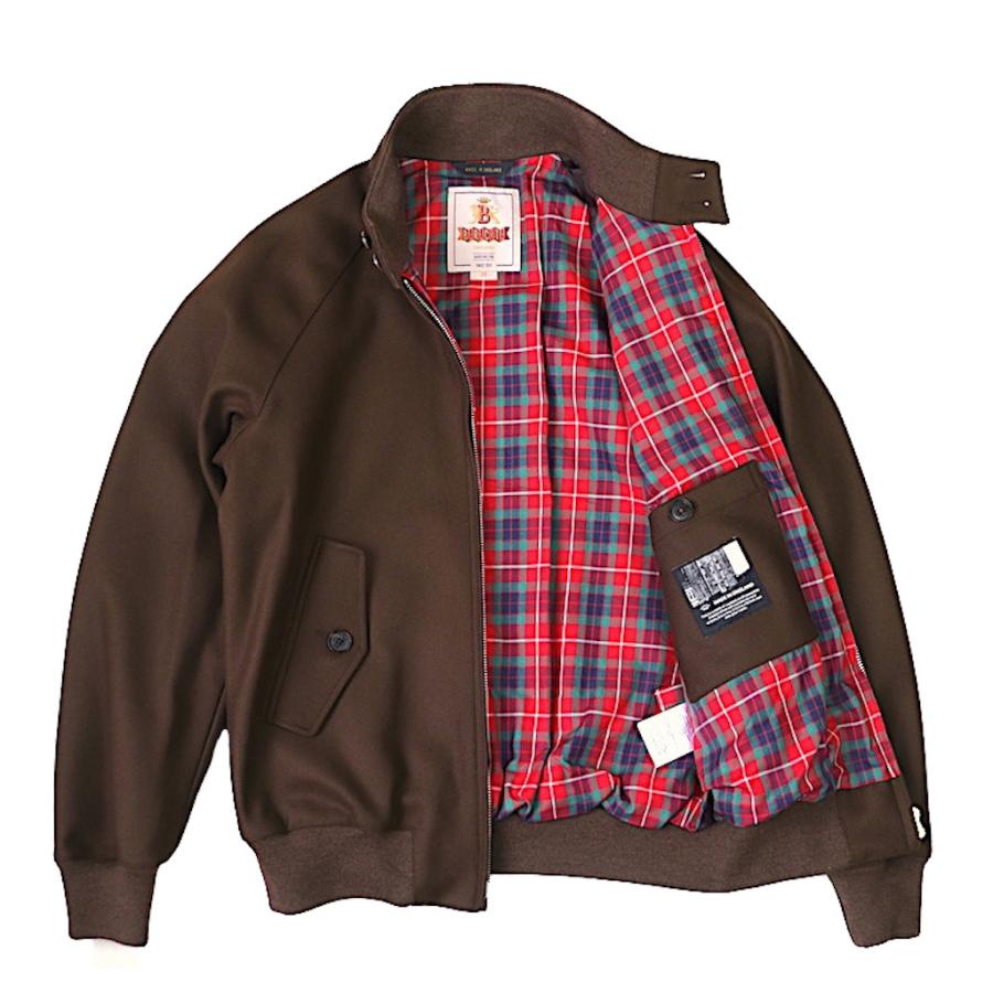 BARACUTA（バラクータ） メルトン G9 アンパデッド スレートブラック