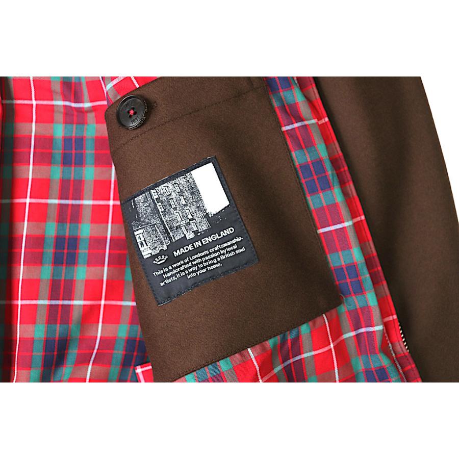 BARACUTA（バラクータ） メルトン G9 アンパデッド スレートブラック