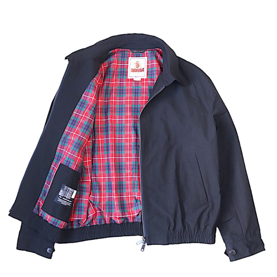 バラクータ BARACUTA メンズ G18 バラクータクロス ダークネイビー スイングトップ レギュラーフィット ゆったりとしたシルエット 英国製の画像