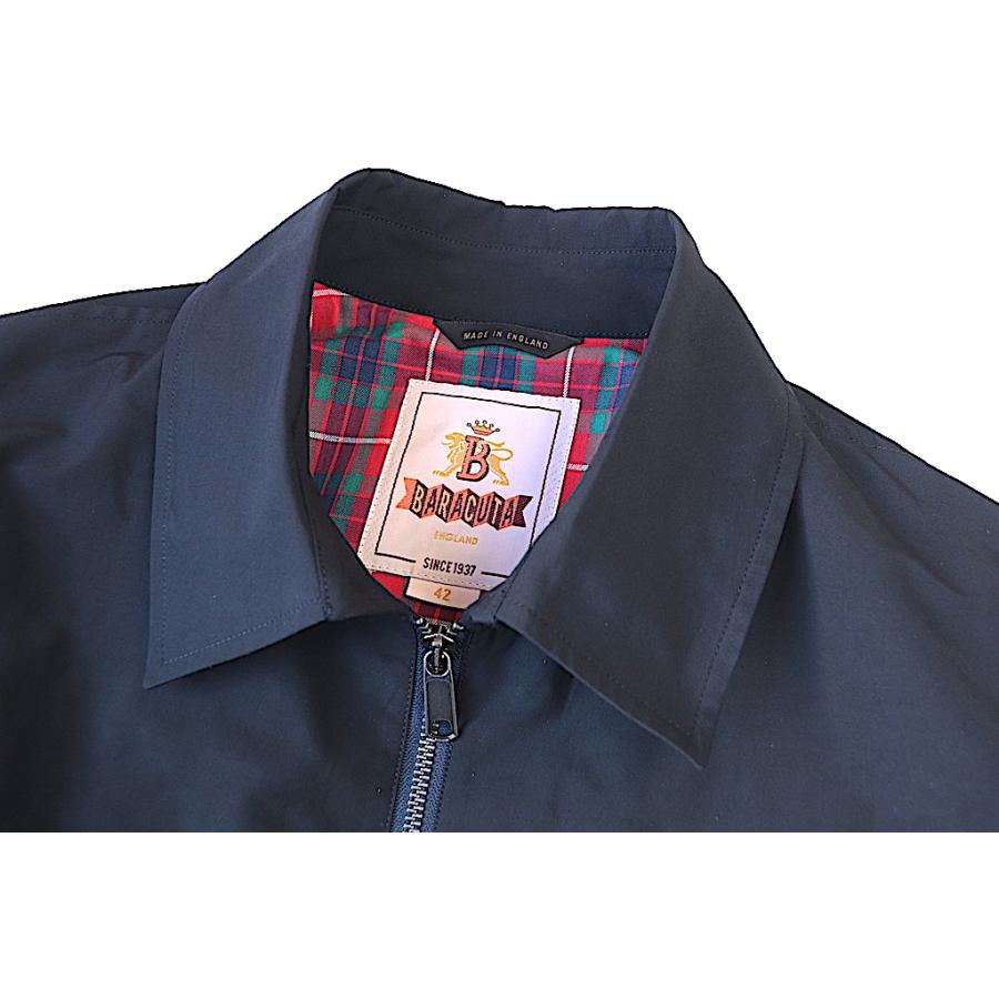 バラクータ BARACUTA メンズ G18 バラクータクロス ダークネイビー スイングトップ レギュラーフィット ゆったりとしたシルエット 英国製の画像