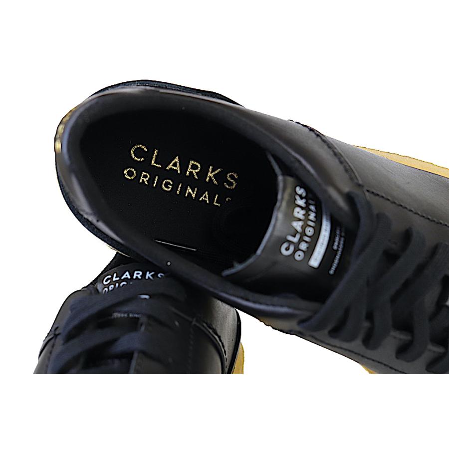 クラークス オリジナル CLARKS ORIGINALS 26162020 TORMATCH メンズ トーマッチ ブラックレザー クレープソール USモデル｜hemingwayclothing｜09
