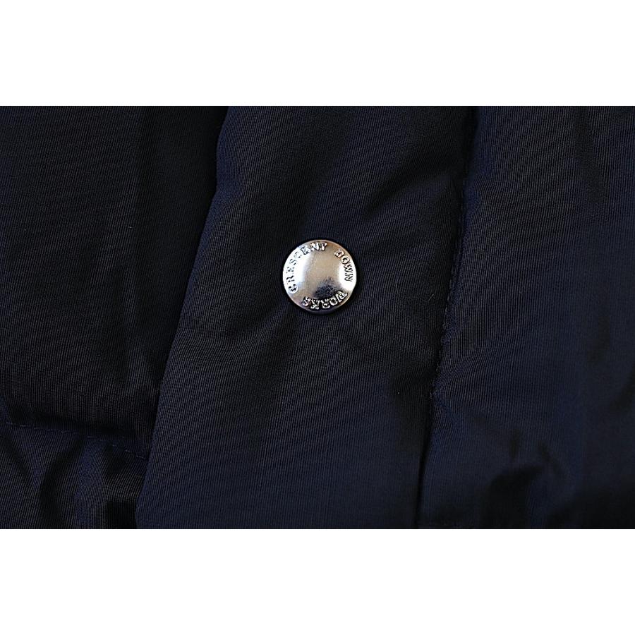 クレセントダウンワークス CRESCENT DOWN WORKS  60/40 メンズ ダウンセーター ブラック アメリカ製の画像