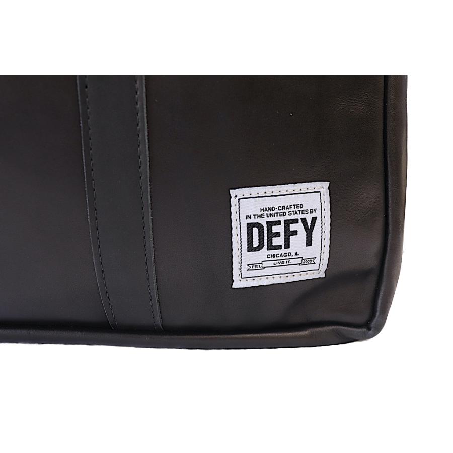 DEFY デフィー SCHOLOR LEATHER WORKCASE BLACK レザー ブリーフケース ホーウィンレザー ビジネスバッグ アメリカ製の画像