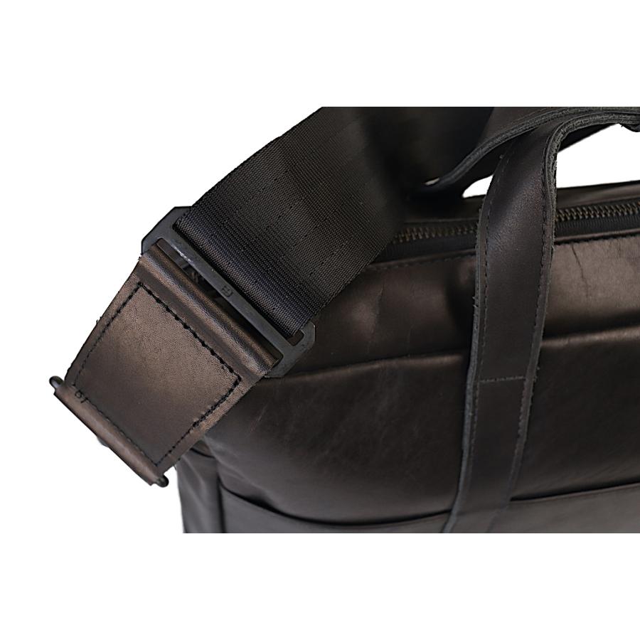 DEFY デフィー SCHOLOR LEATHER WORKCASE BLACK レザー ブリーフケース ホーウィンレザー ビジネスバッグ アメリカ製の画像