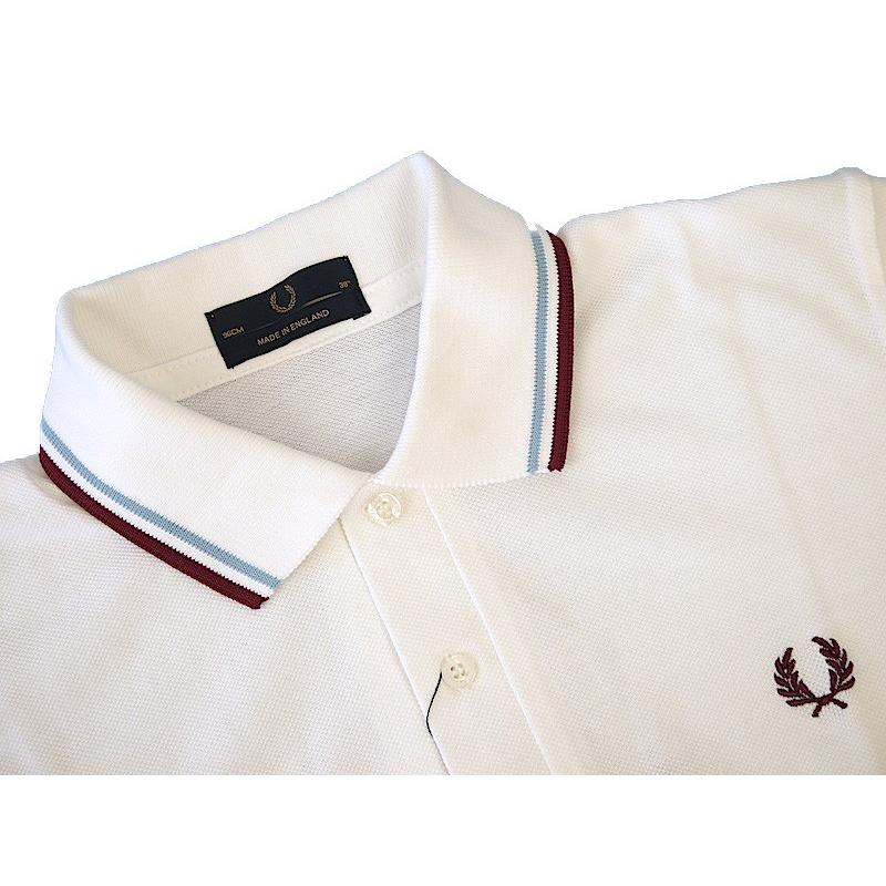 フレッド ペリー FRED PERRY メンズ ポロシャツ M12 メンズ ツイン ティップ ポロシャツ 120 | FRED PERRY | 01