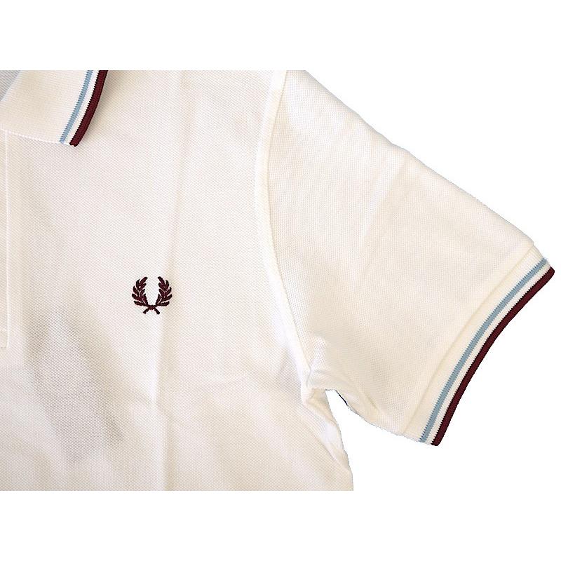 フレッド ペリー FRED PERRY メンズ ポロシャツ M12 メンズ ツイン ティップ ポロシャツ 120 | FRED PERRY | 02
