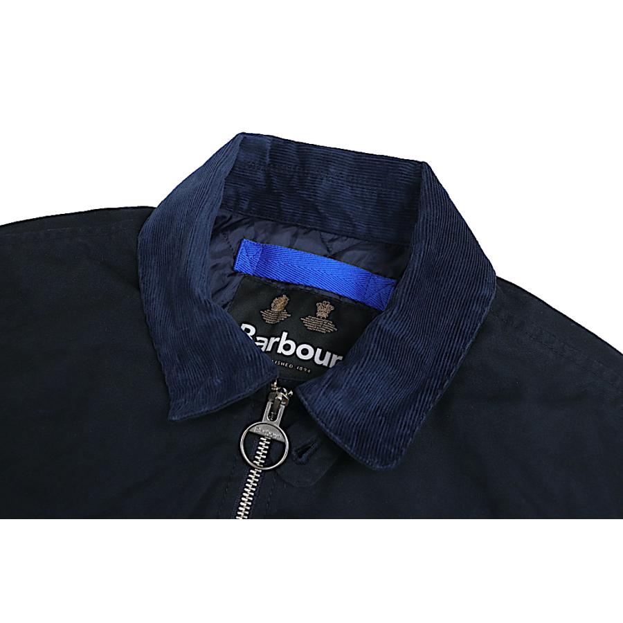 バブアー BARBOUR MCA0853 REEL CASUAL NAVY リール カジュアル ワーク ジャケット 裏キルト