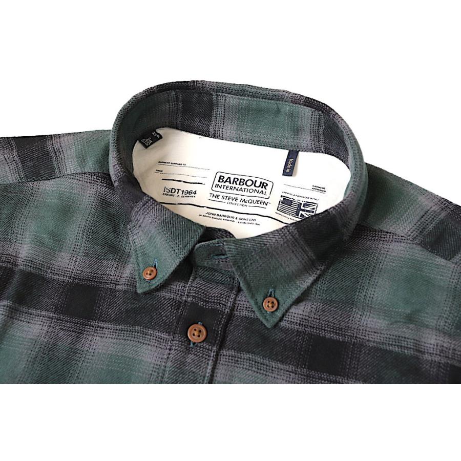 バブアー BARBOUR MSH5015 インターナショナル ジョシュアシャツ スティーブ・マックイーン コレクション フランネルシャツ 返品不可 | Barbour | 01