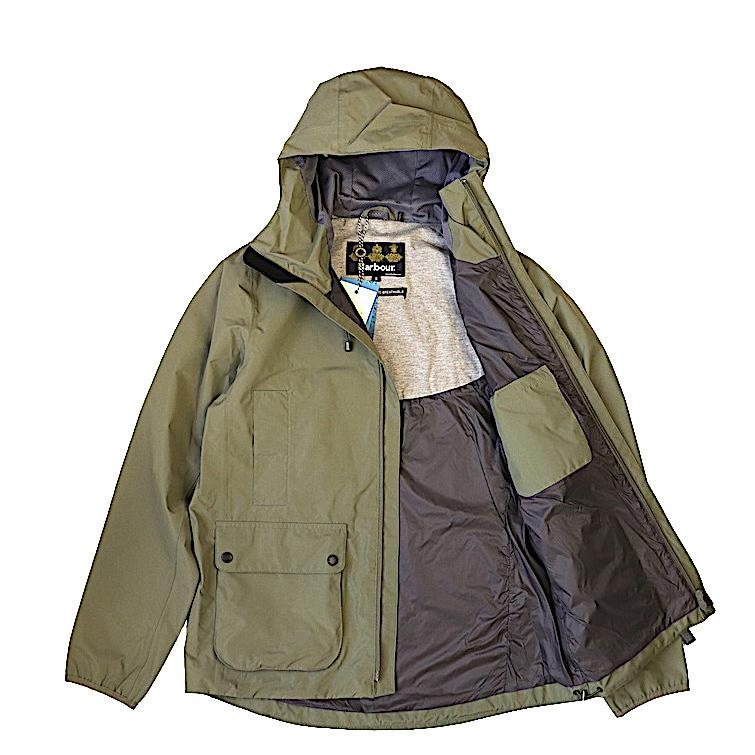 レインカモ Barbour ヘビーウェイト マウンテンパーカー L カモ-