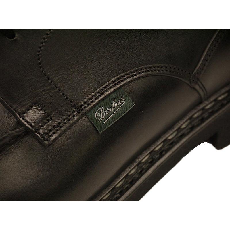 パラブーツ PARABOOT 710709 CHAMBORD シャンボード ブラック ビジネスシューズ Uチップ フランス製の画像