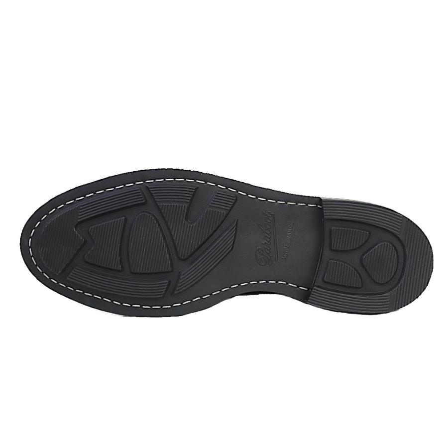 パラブーツ PARABOOT 920112 MONTAGNE メンズ モンターニュ ブラック レザー ストレートチップ フランス製の画像