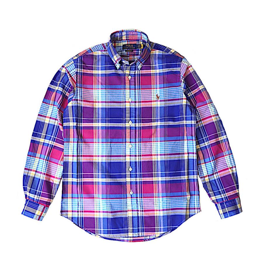 ポロ ラルフ ローレン Polo Ralph Lauren メンズ クラシックフィット プラッド オックスフォード ボタンダウンシャツ Ralph Hemingway Clothing 通販 Yahoo ショッピング