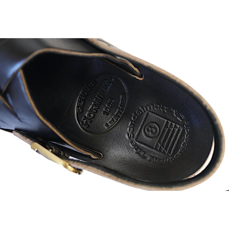 THE SANDALMAN サンダルマン ウィーブ スリングバック メンズ