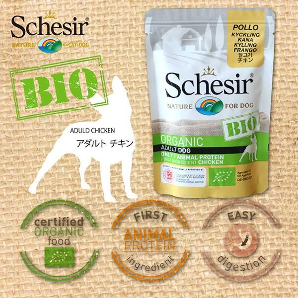 送料無料 ウエットフード パウチ シシア Schesir 成犬用 Bio チキン 1袋 C74 ドッグフード オーガニック C74 ペットグッズショップ Hemuhemu 通販 Yahoo ショッピング