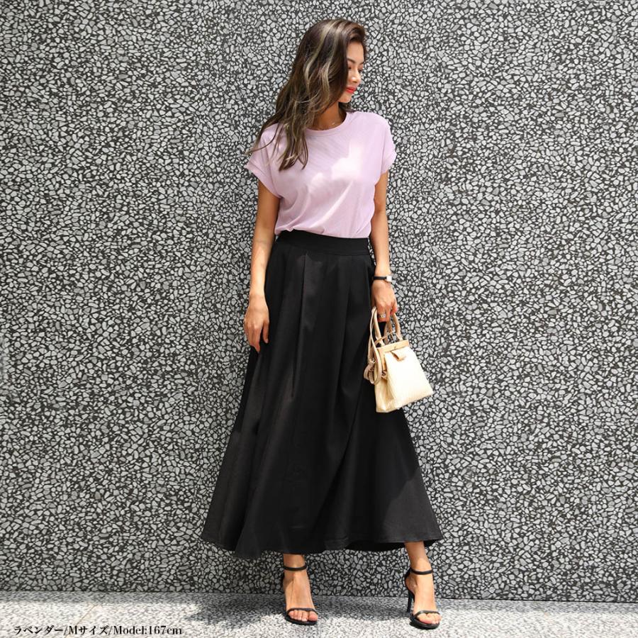 サラサラで痩せて見える 冷感生地 話題の神t 接触冷感tシャツ フレンチスリーブt 半袖 Tシャツ レディース Uネック ドルマン レディース トップス Cu Henana 通販 Yahoo ショッピング