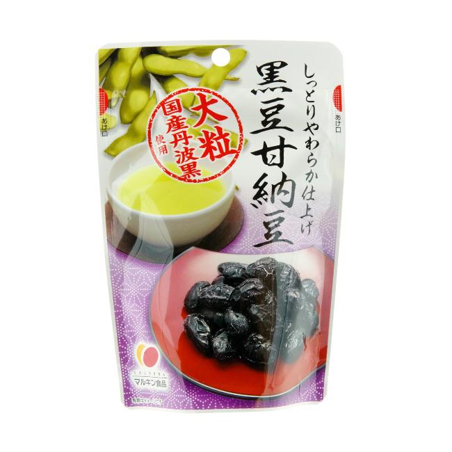 黒豆甘納豆 香川県のお菓子 丹波黒豆 大粒 お茶請け 丸金食品 50g/9740x1個/送料無料|henetjigyoubu|05