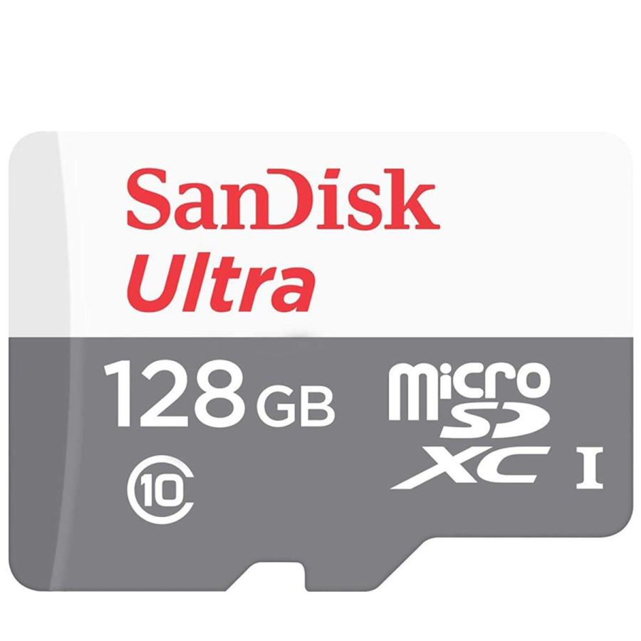 同梱可能 128GB マイクロSD Ultra microSDXCカード Class10 UHS-I対応 SanDisk サンディスク SDSQUNR-128G-GN3MN/6509｜henetjigyoubu