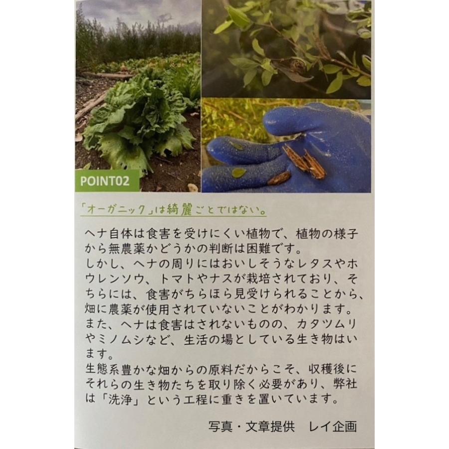 オーガニック琉球ヘナ＆琉球藍 ダークブラウン 100g 国産ヘナ 沖縄産