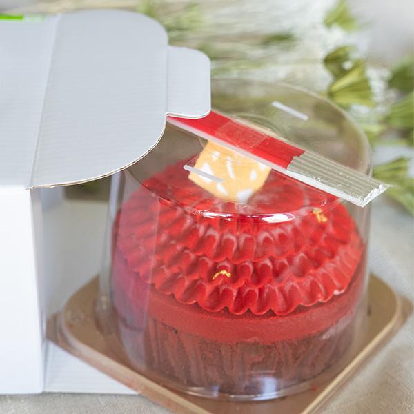 ケーキ 誕生日ケーキ 敬老の日 2026 お菓子 ギフト スイーツ プレゼント C3 ※同梱不可 フラワーケーキ＜ショコラ＆フレーズ＞ 12cm 4号 CFC-30FG △ ※同梱不可 | C3シーキューブ | 05