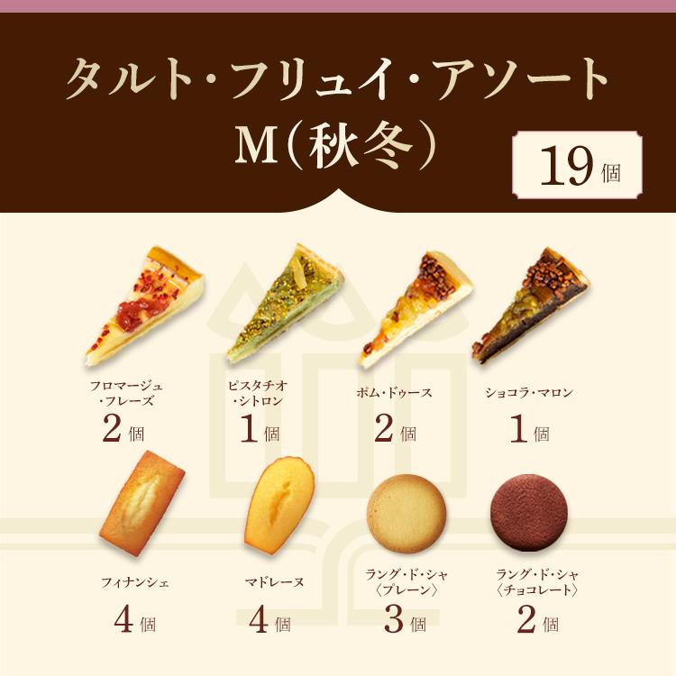 お歳暮 お菓子 2025 ギフト スイーツ プレゼント タルト 詰め合わせ 内祝い お返し 焼き菓子 アンリ タルト・フリュイ・アソート M 秋冬 ※お届けは2/28まで | アンリ・シャルパンティエ | 03