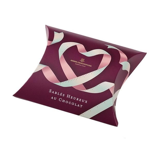 お届けは2 14まで ギフト バレンタイン お返し 内祝い お菓子 アンリ シャルパンティエ しあわせサブレ チョコレート 3枚入り バレンタインパッケージ アンリ シャルパンティエ 通販 Paypayモール