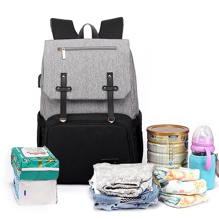 マザーズバッグ リュック マザーズリュック レディース 大容量 ベビーカーバッグ USBポート付 (ママの負担を軽減)Honey&blue |  | 22