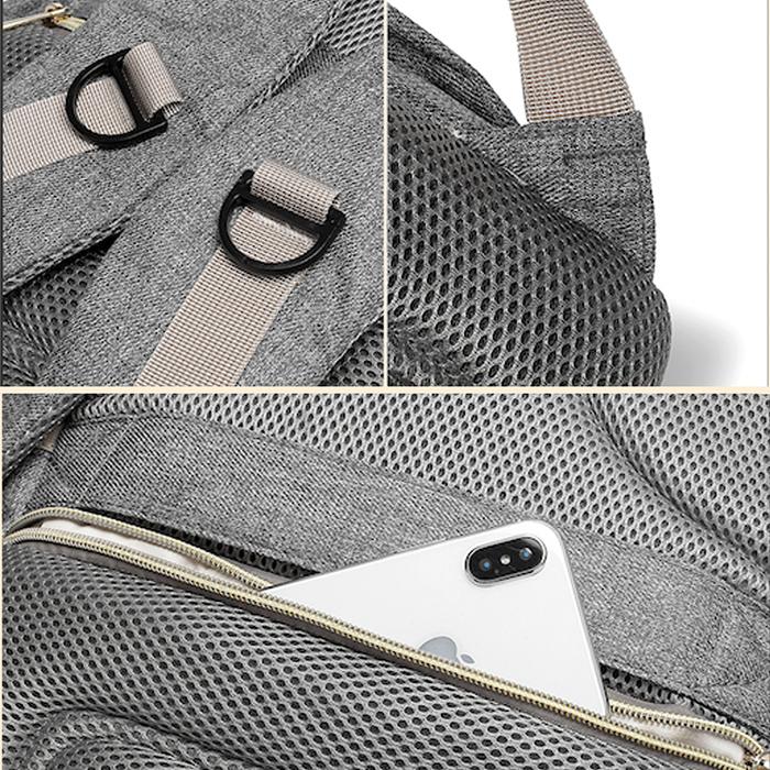 マザーズバッグ リュック マザーズリュック レディース 大容量 ベビーカーバッグ USBポート付 (ママの負担を軽減)Honey&blue |  | 11