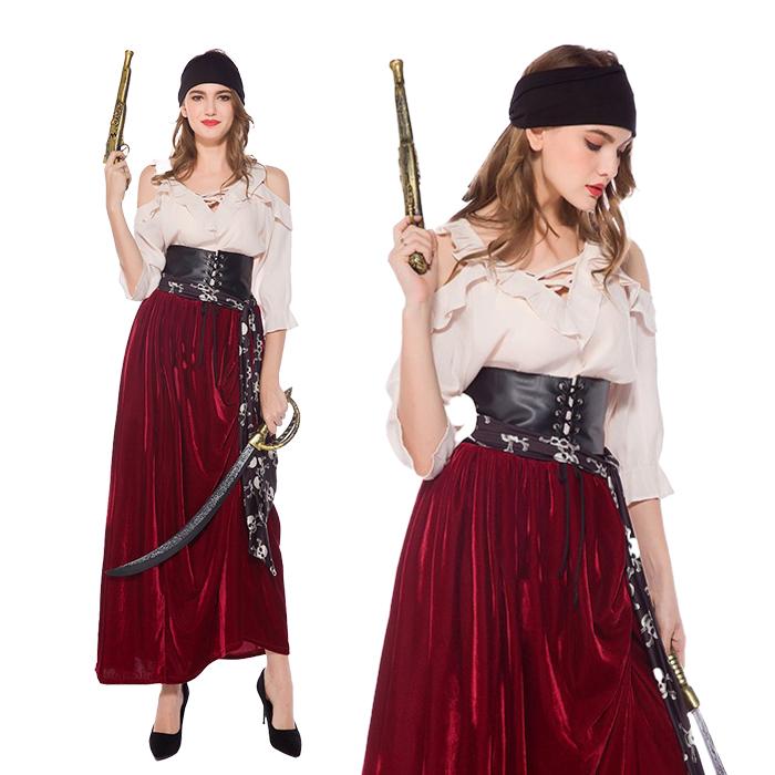 海賊 コスプレ レディース パイレーツ 衣装 ハロウィン 大人 なりきり5点セット Pirates01 Henry S Products ヤフー店 通販 Yahoo ショッピング