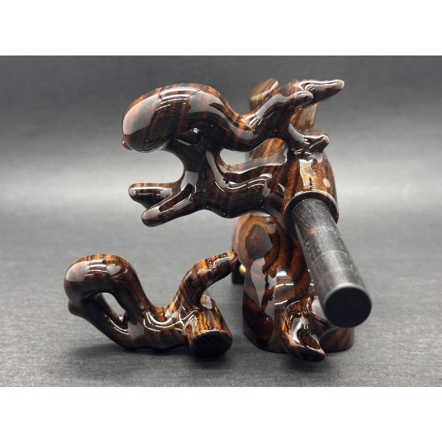 へら用品 逍遥工房 工房モデル 黄金檀 万力 弓型 中型 型番902 新品