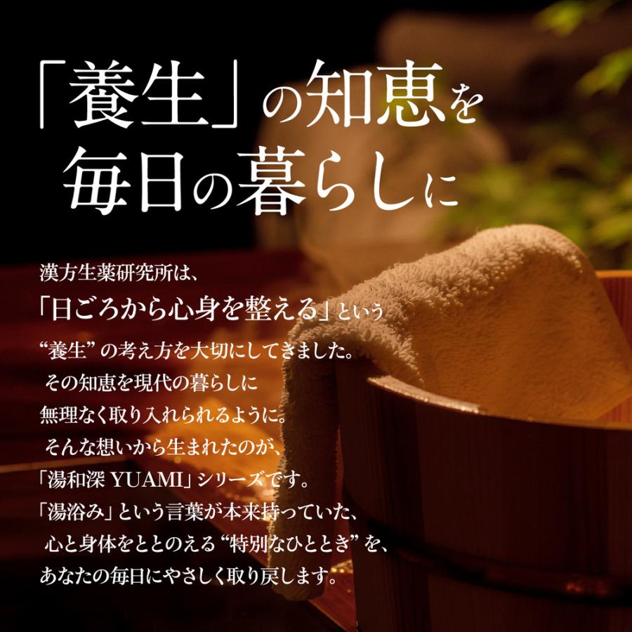 浸かる養生】湯和深 よもぎの香り 入浴剤 粉末 重炭酸 医薬部外品 40g