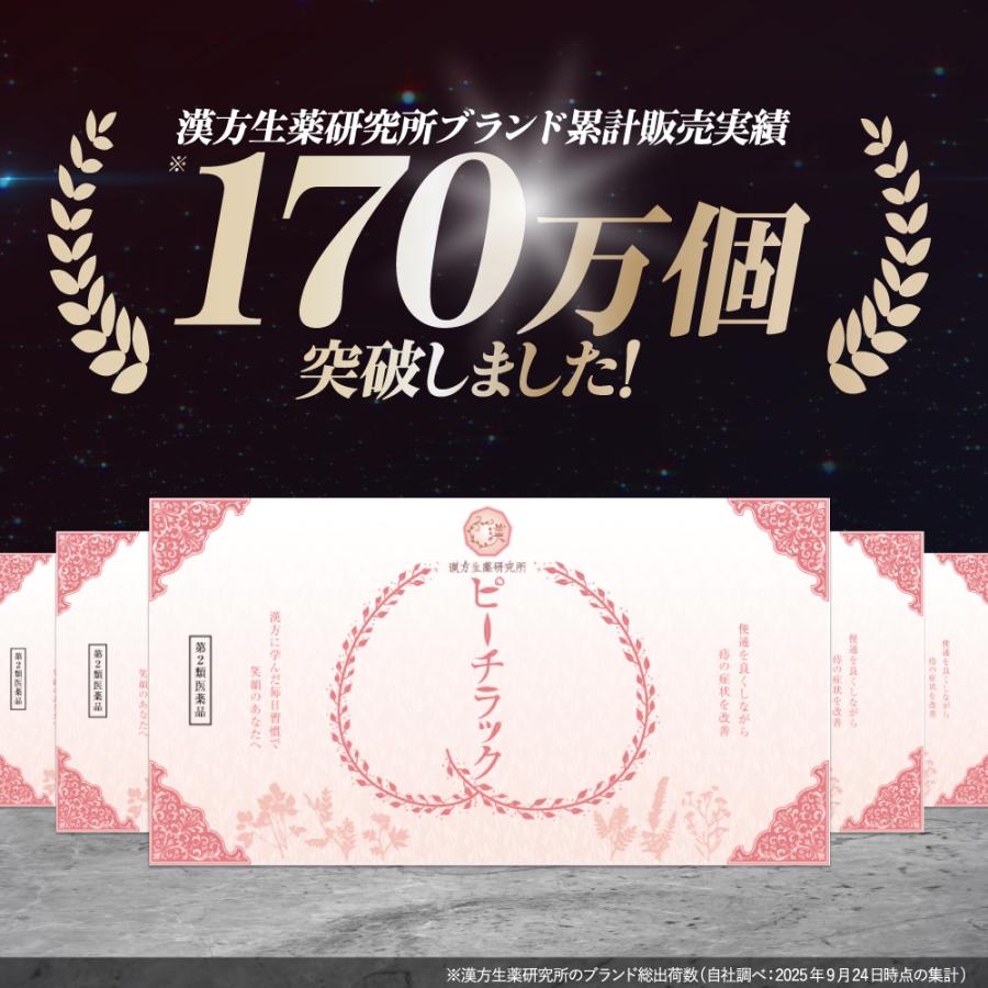 漢方生薬研究所 【第2類医薬品】乙字湯 痔の薬 切れ痔 いぼ痔 漢方 2箱 