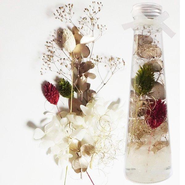ハーバリウム キット 【2本】 クリスマス 花材 セット ボトル