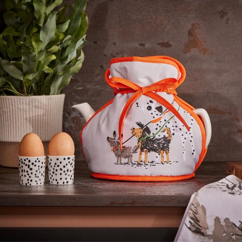 NEWデザイン マフティーコージー Dog Days ドッグデイズ 犬 アルスター ウィーバーズ ティーコージー ポットウォーマー