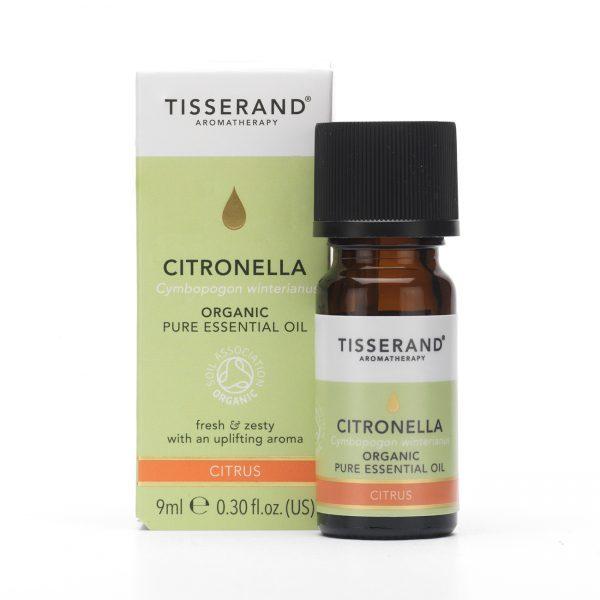 ティスランド シトロネラ 精油 有機 9ml オーガニック 100% ナチュラルピュア エッセンシャルオイル 認証ヴィーガン | 