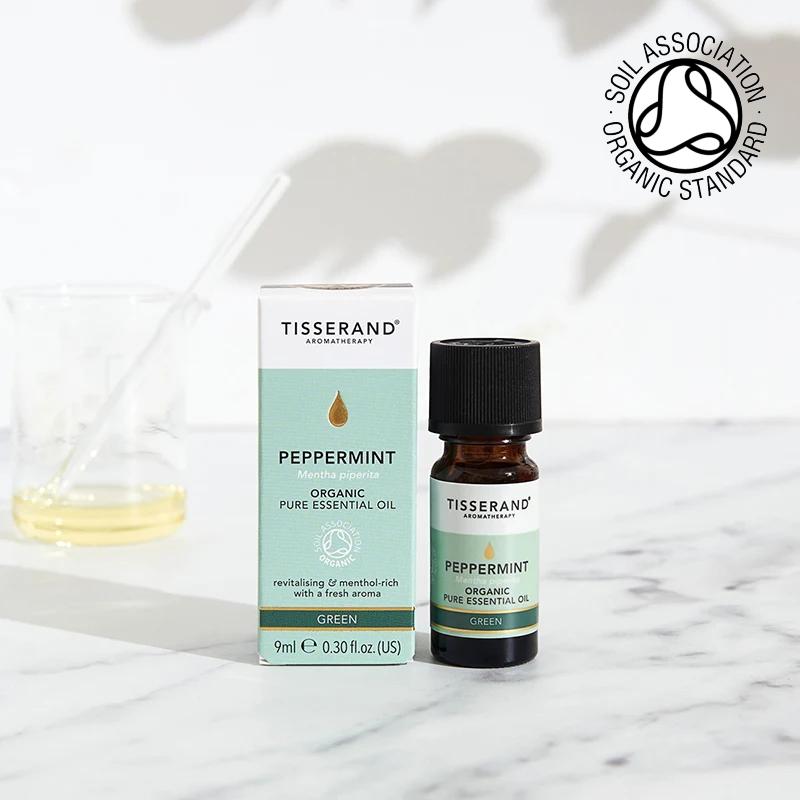 ペパーミント 精油 OG 9ml ティスランド オーガニック エッセンシャルオイル  ピュア 100% 有機 TISSERAND 英国No.1精油ブランド 認証ヴィーガン |  | 10