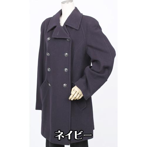 ウール ダブルボタンデザイン コート レディース ギフト プレゼント_5