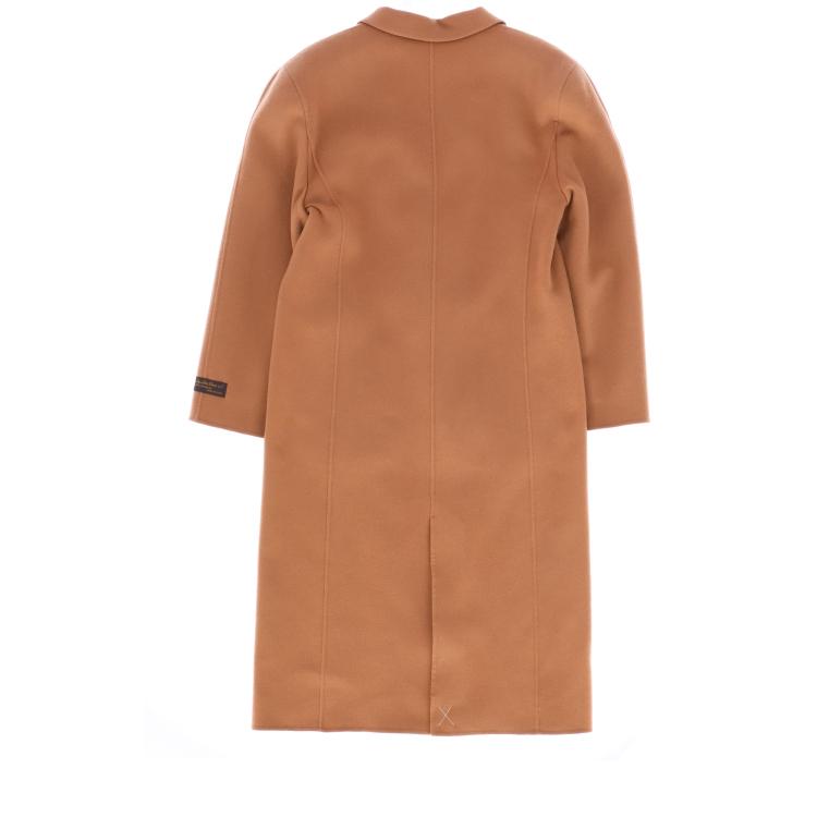ロロピアーナ ダブル カシミヤ チェスターコート キャメル